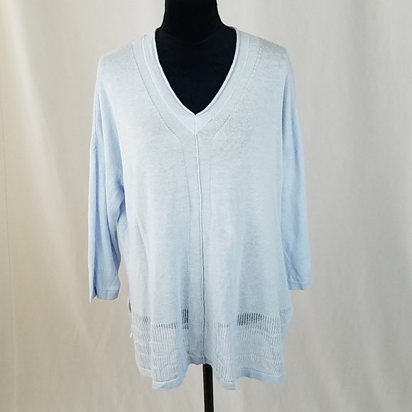 Rachel Zoe Sweaters - Rachel Zoe L linen blend lightweight sweater